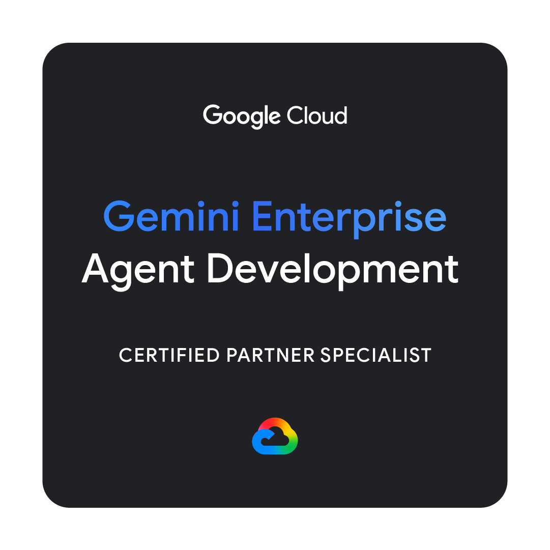 Certified Partner Specialist: Gemini Enterprise Agent Development badge